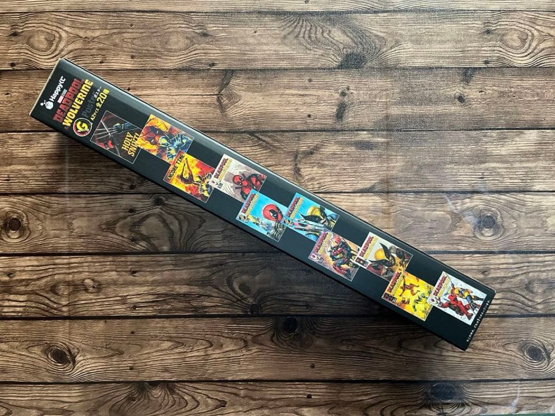 【未開封・送料無料】デッドプール & ウルヴァリン Happyくじ A D H賞