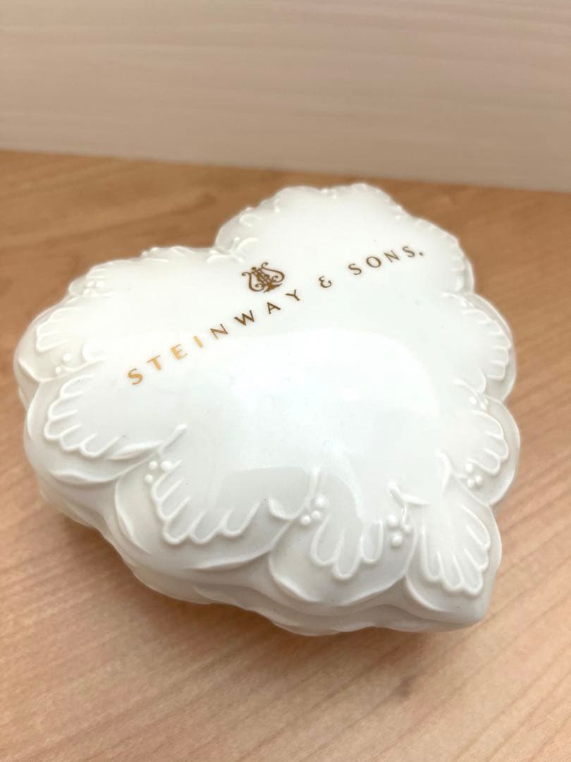 Uncleヨッシー 希少！スタインウェイ＆サンズ ハート型小物入れ♡レア♡