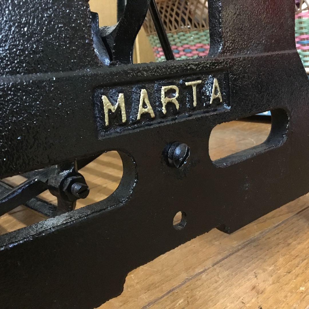 ※アンティーク※MARTA足踏みミシン脚のテーブル