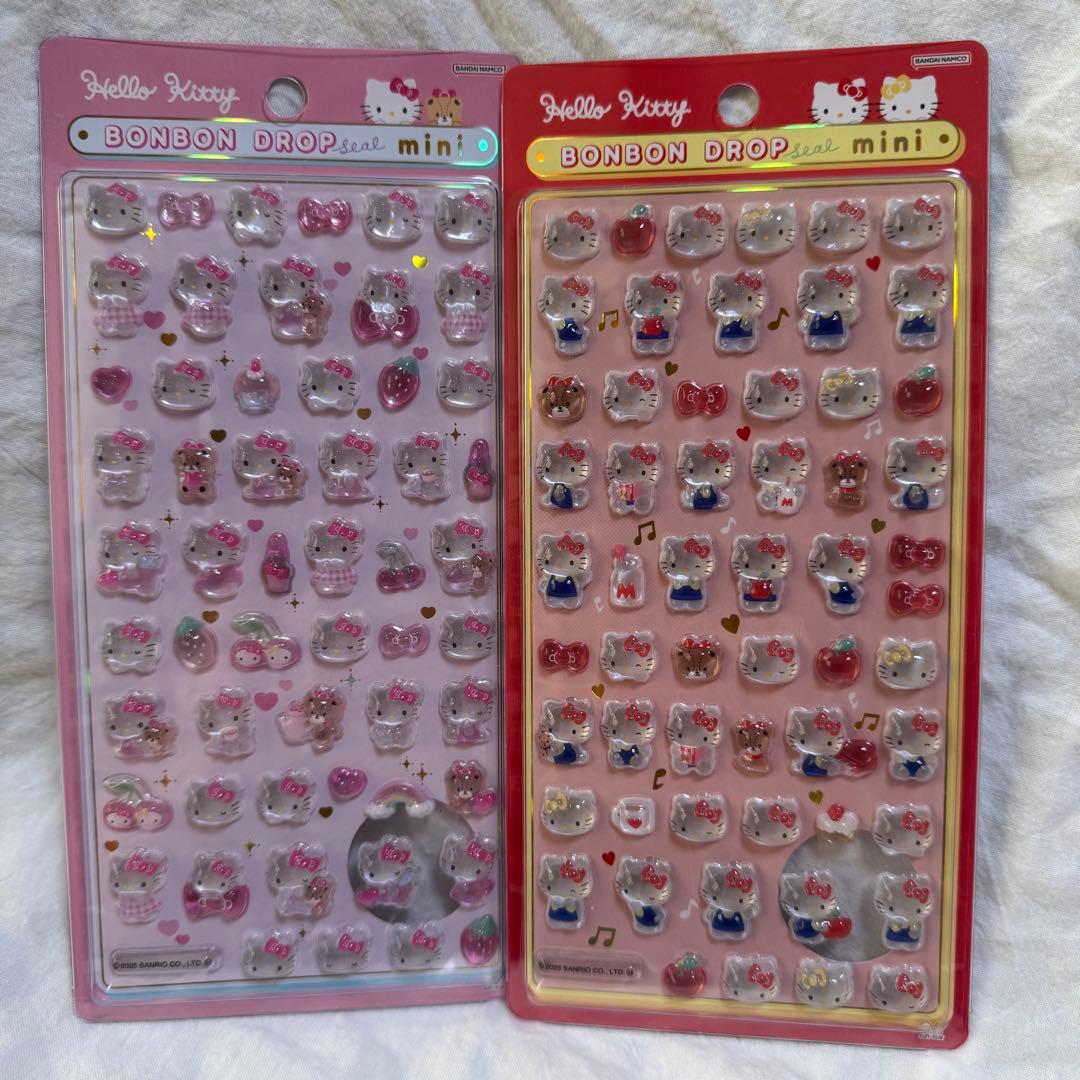 ボンボンドロップシール　ミニ　サンリオ　コンプリート　8種　まとめ売り❤︎
