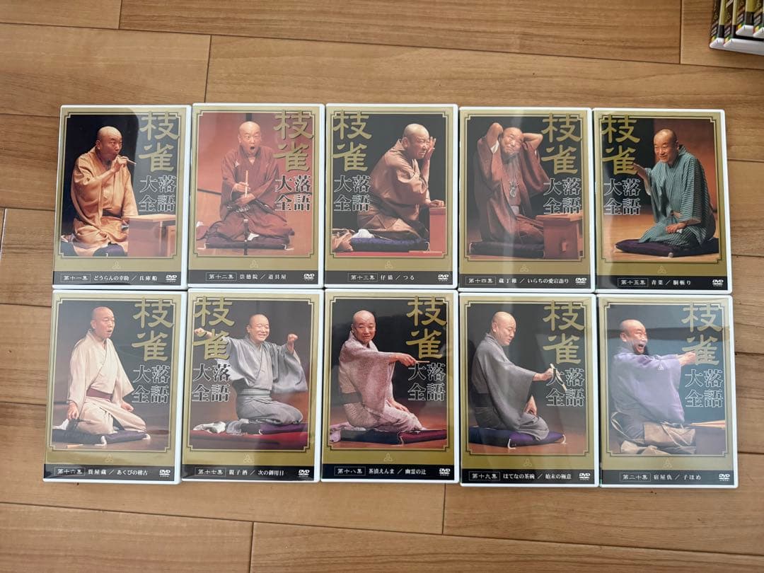 桂 枝雀 落語大全　第1期〜第4期セット　DVD 全40巻