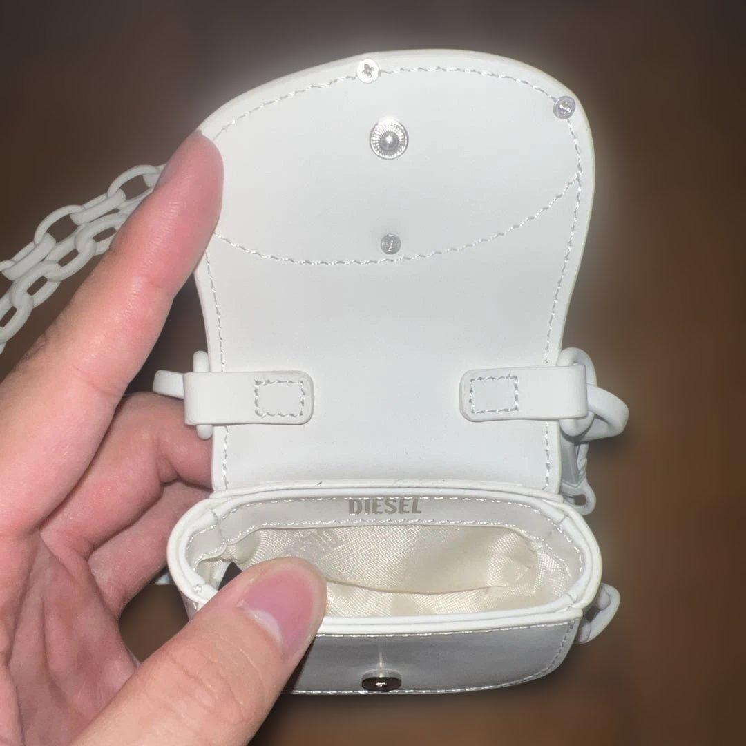 DIESEL 1DR XXS CHAIN ミニチャームバッグ