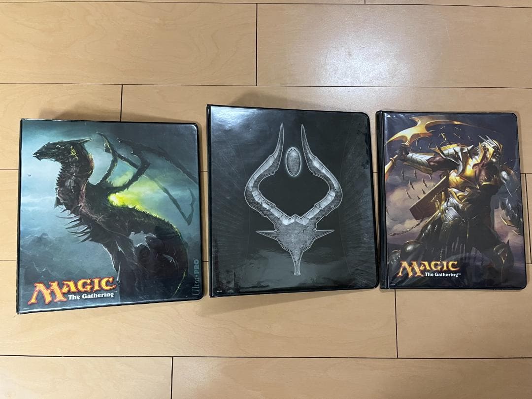 【MTG】スキジリクス・ボーラスのバインダー２種・カードファイル１種　まとめ売り