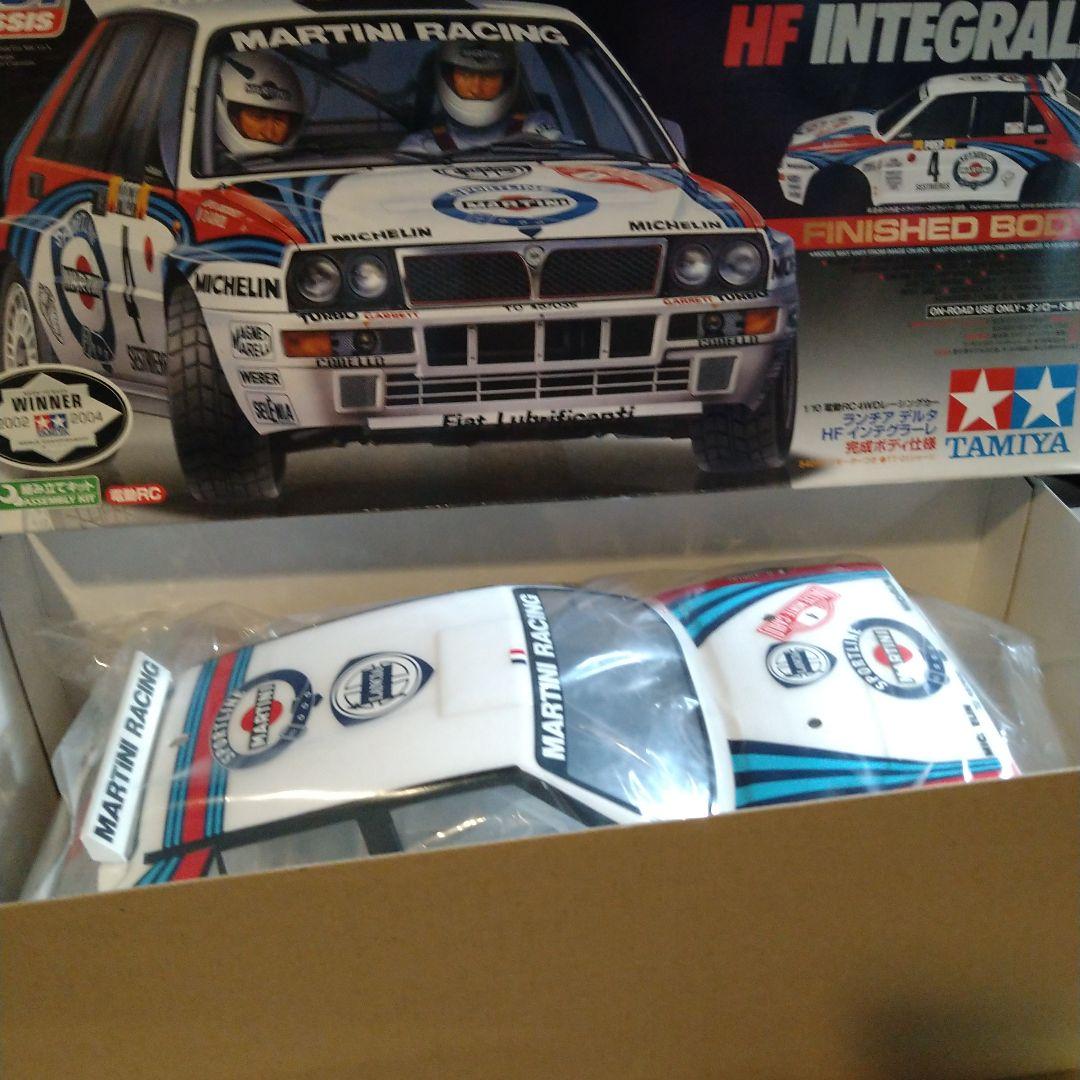 タミヤ　1/10 ランチアデルタ HFインテグラーレ 完成ボディ　TT-01