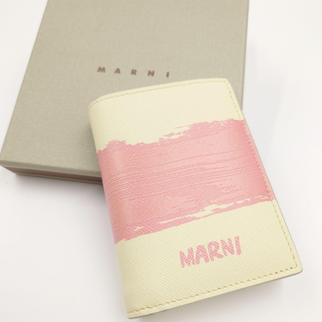 MARNI 2つ折り財布 サフィアーノレザー レディース ウォレット マルニ