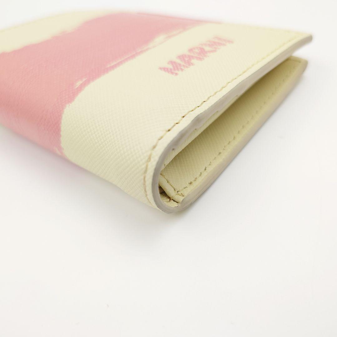 MARNI 2つ折り財布 サフィアーノレザー レディース ウォレット マルニ