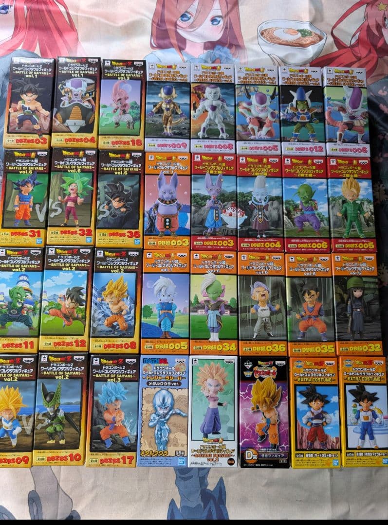 ドラゴンボール　ワーコレ　BATTLE　フィギュア　セット