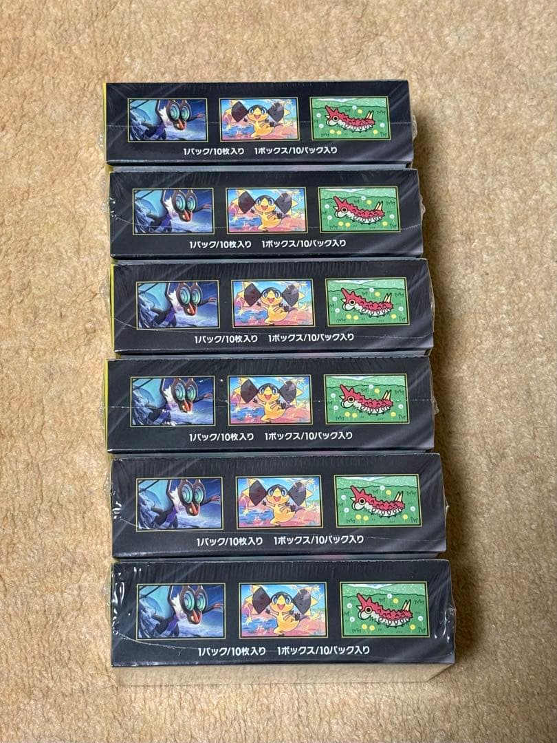 ポケモンカードゲーム MEGAドリームex シュリンク付き 6BOX