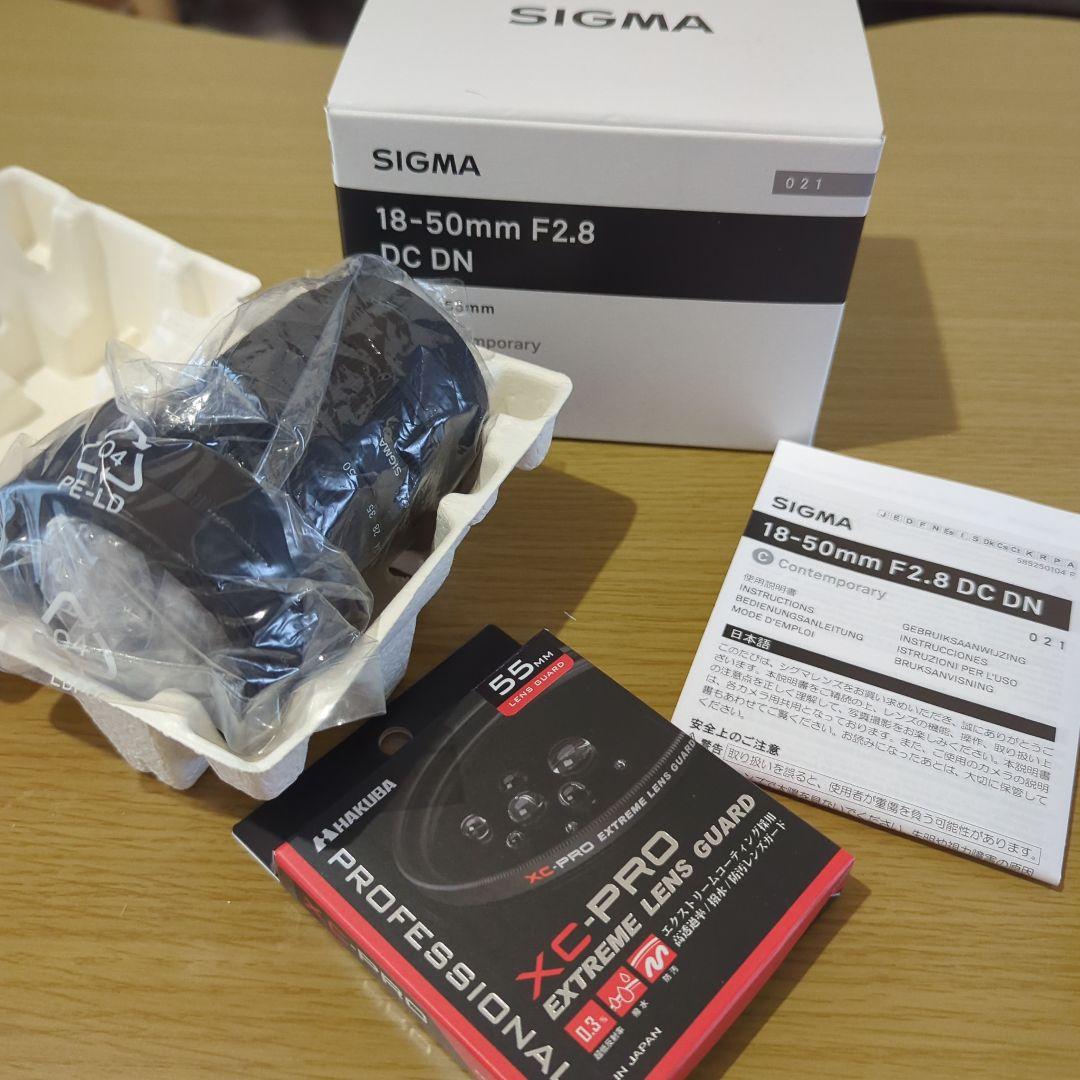 SIGMA 18-50mm F2.8 レンズ Sony E-mount