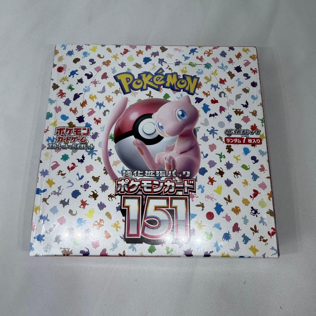ポケモンカード151 未開封シュリンク付きBOX