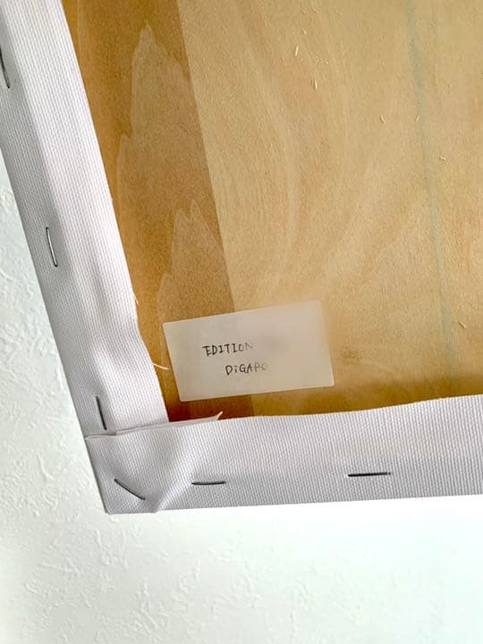 凪 NAGI A3キャンバスプリント 「夏日」ED10 直筆サイン入り