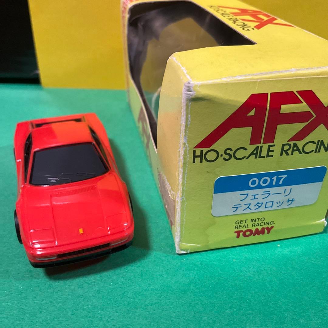 AFX HO トミー TOMY テスタロッサ フェラーリ スロットカー 箱あり