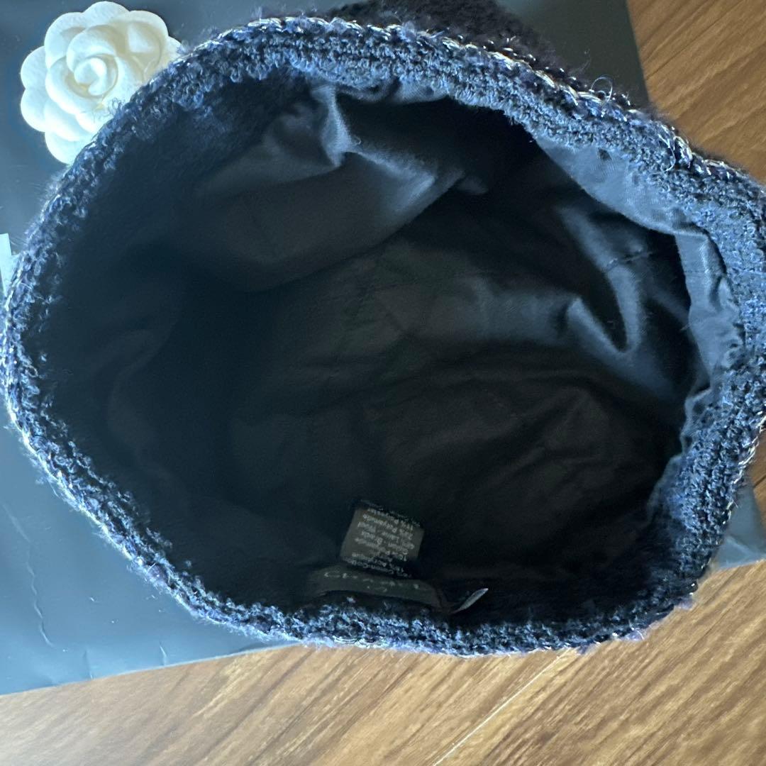 CHANEL ニット帽 サイズ57 シャネル