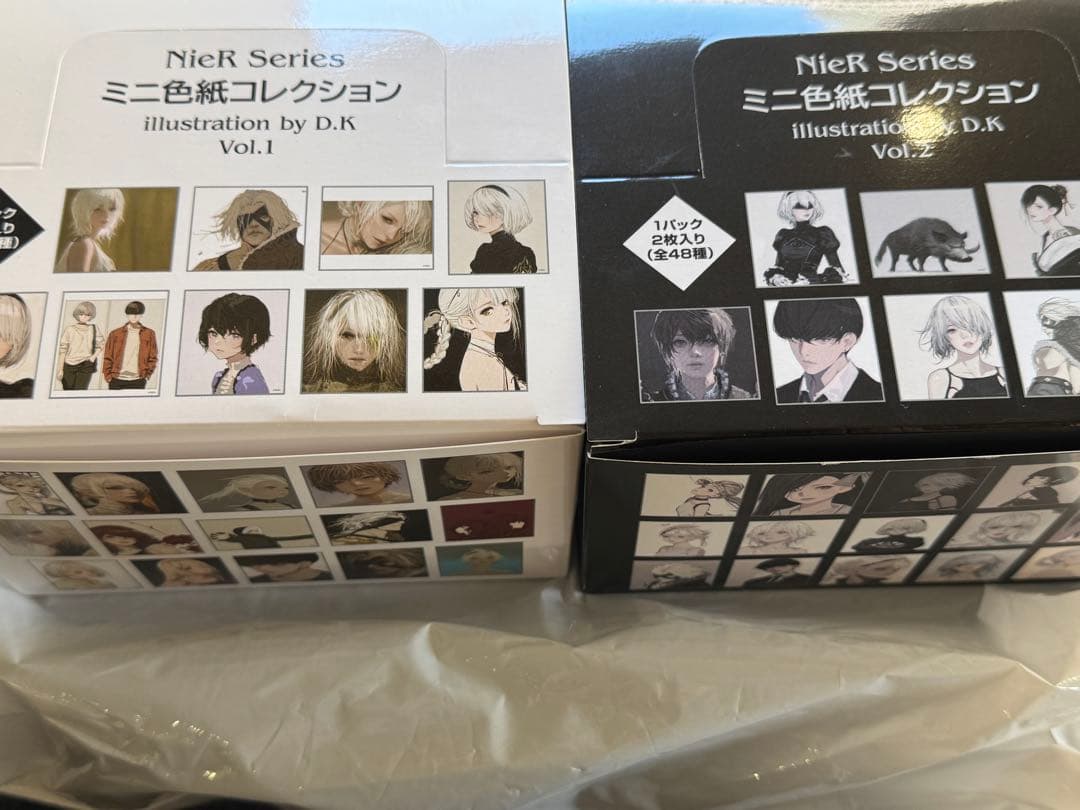 NieR 15th EXHIBITION 消セナイ記録 ニーア展 色紙 未開封
