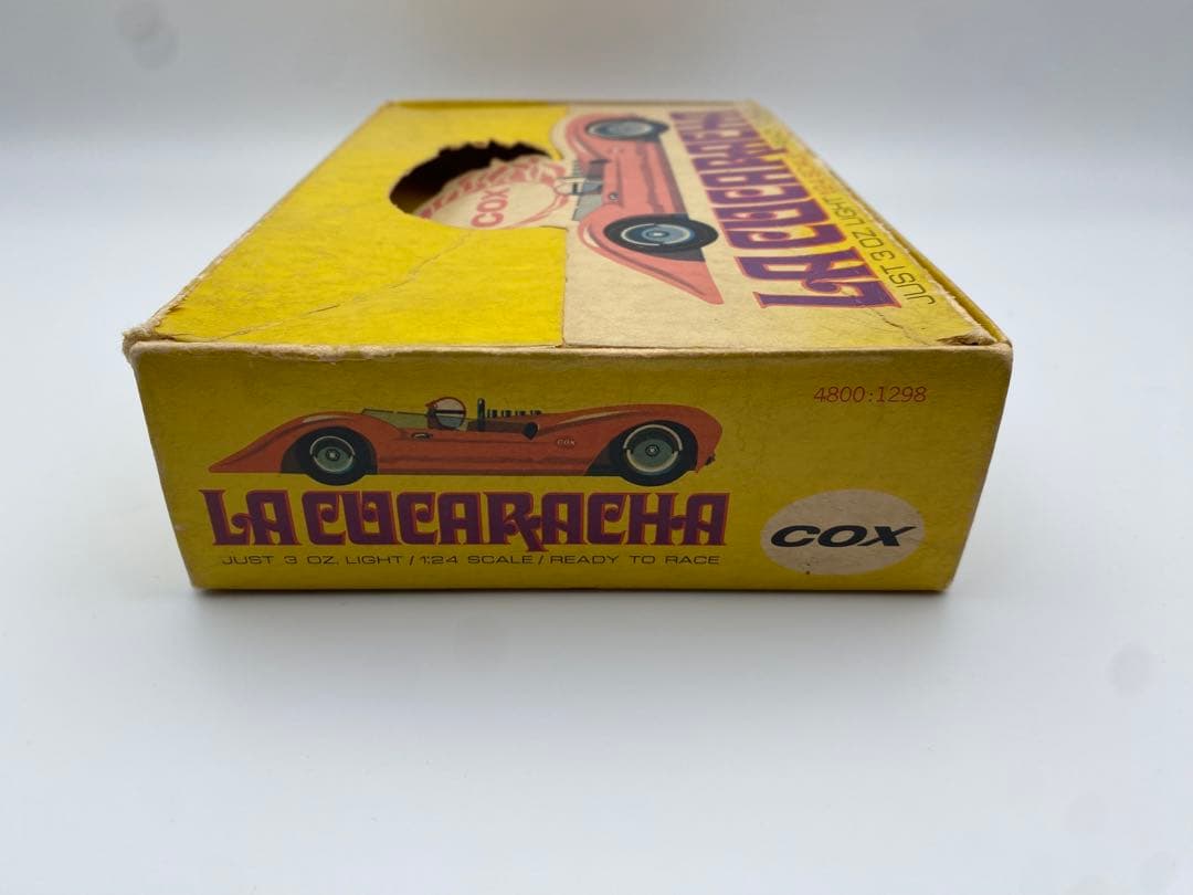 COX LA CUCARACHA 1/24 スロットカー 箱付き レア 当時物
