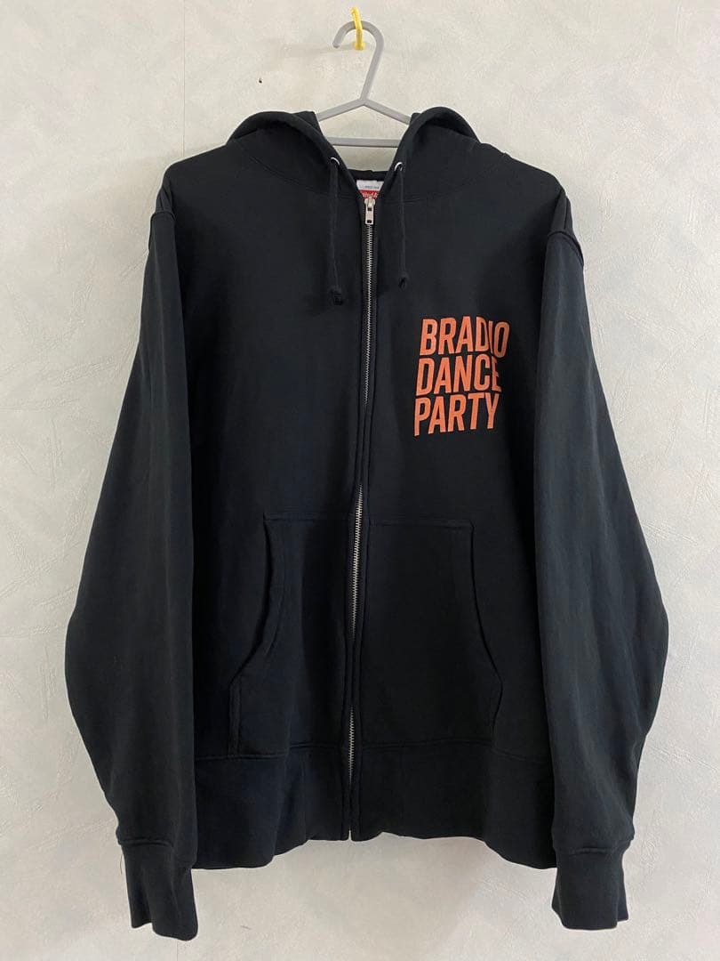 美品 BRADIO パーカー サイズM DJ AFRO★ キラキラ Hoodie
