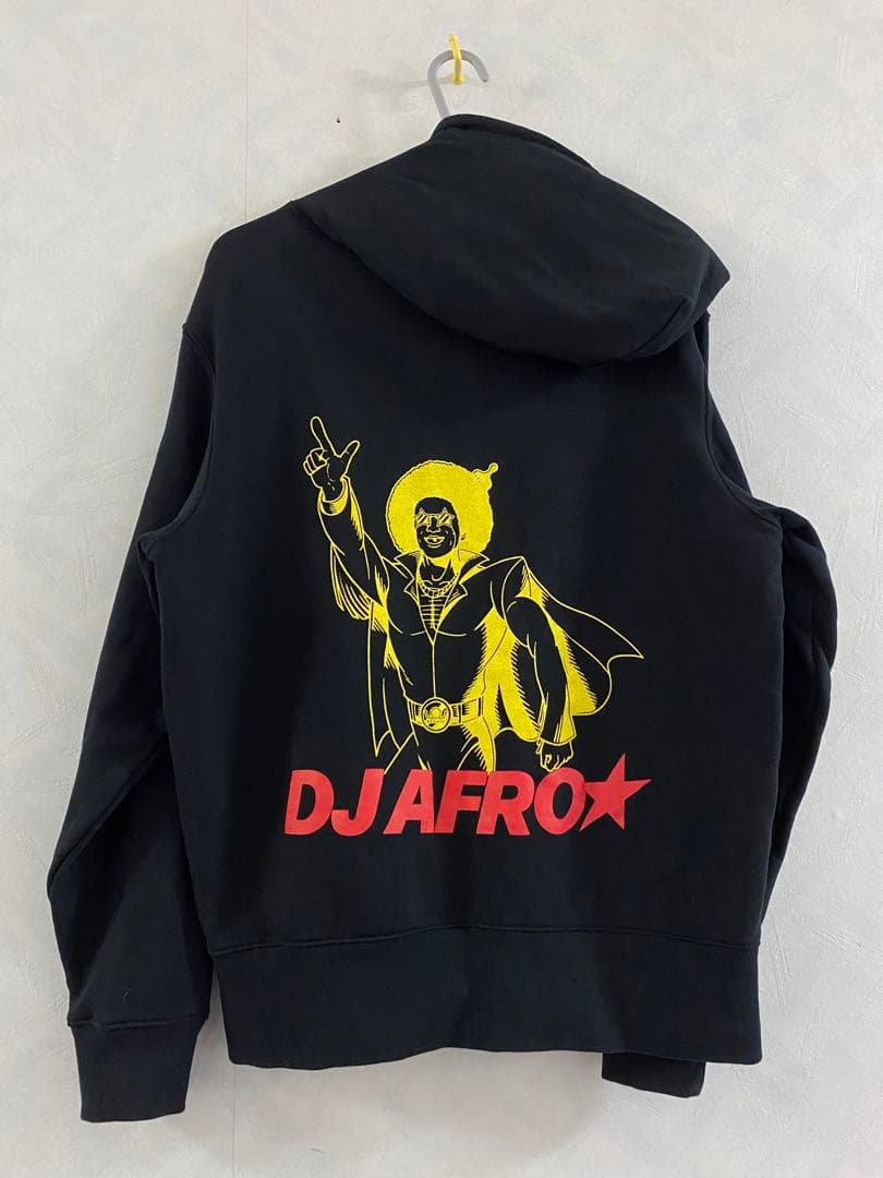 美品 BRADIO パーカー サイズM DJ AFRO★ キラキラ Hoodie