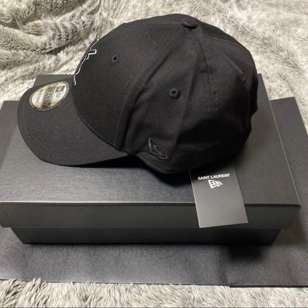 サンローラン ニューエラ コラボ キャップ 帽子 日本未入荷 レア