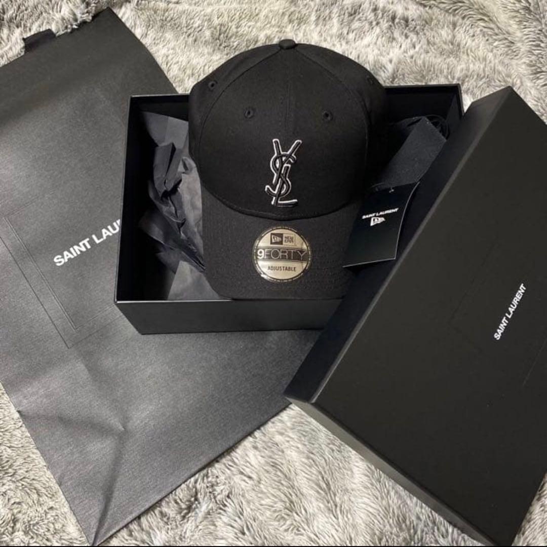 サンローラン ニューエラ コラボ キャップ 帽子 日本未入荷 レア