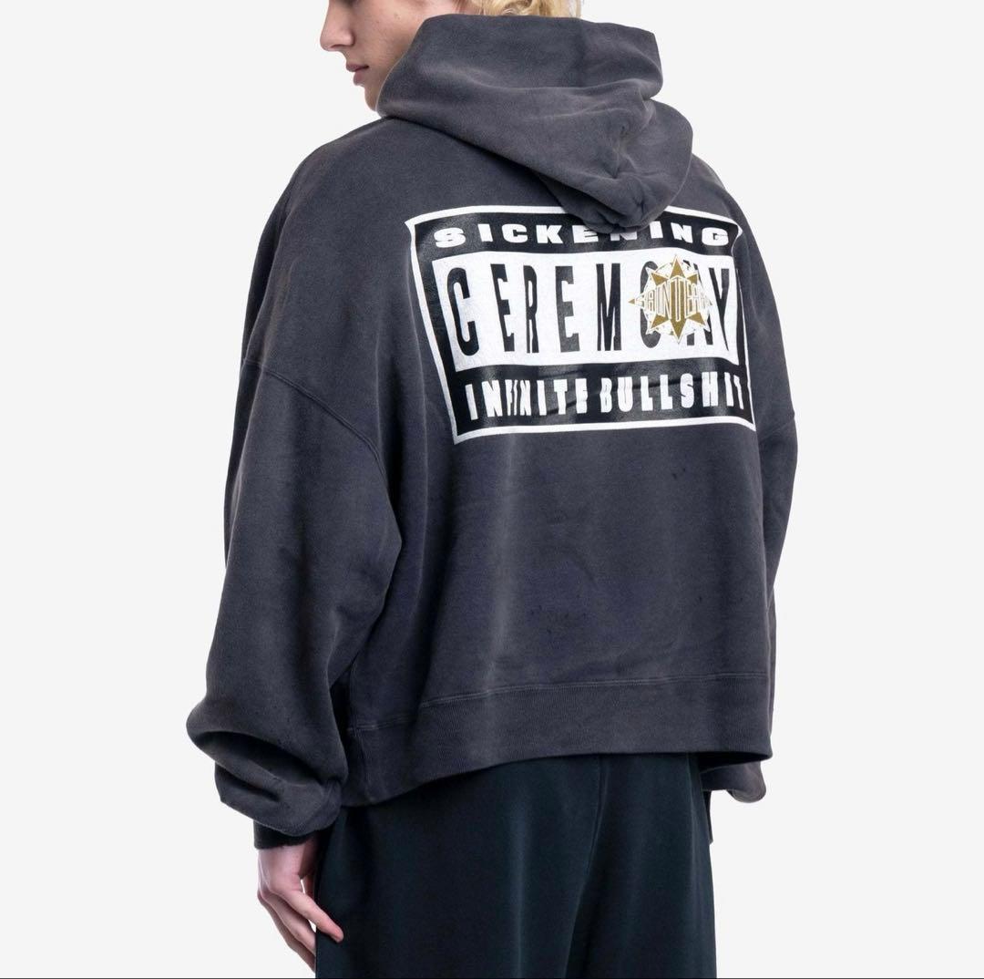 セントマイケル　デニムティアーズ　パーカー　L