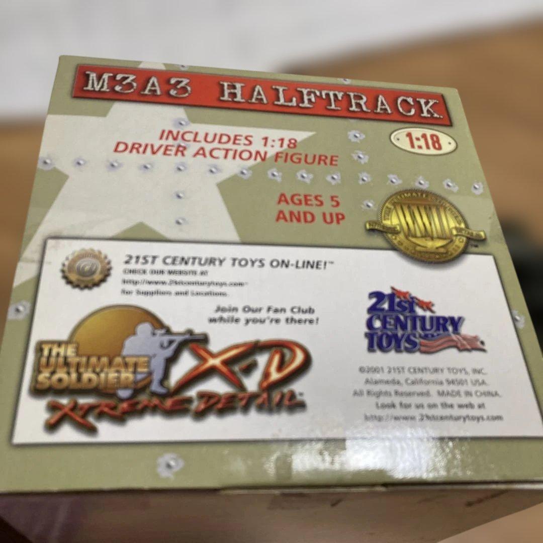 その他 21st CENTURY TOYS M3A3 HALFTRACK 1:18