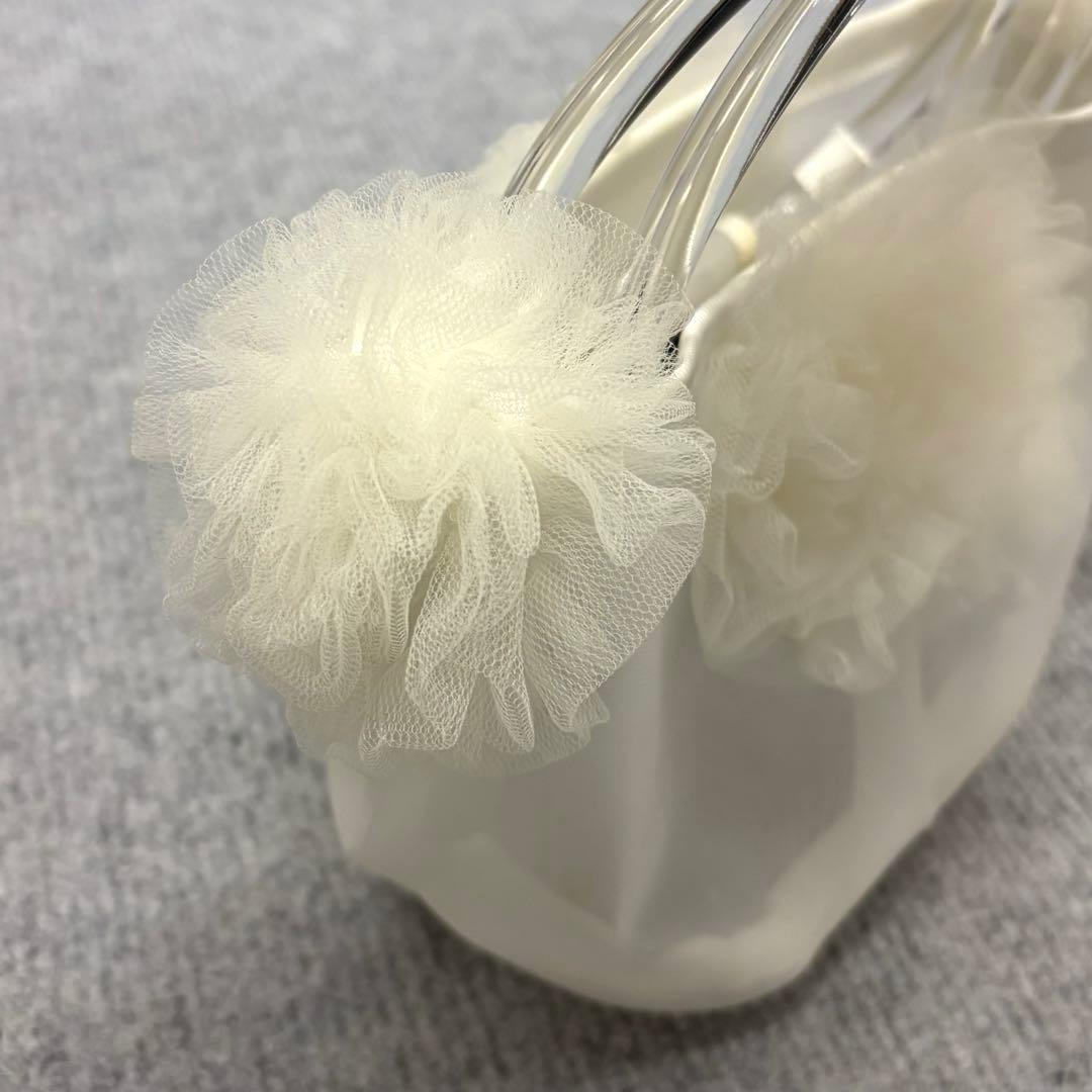 ラドロー　LUDLOW　プードルバッグ　POODLE BAG　ホワイト