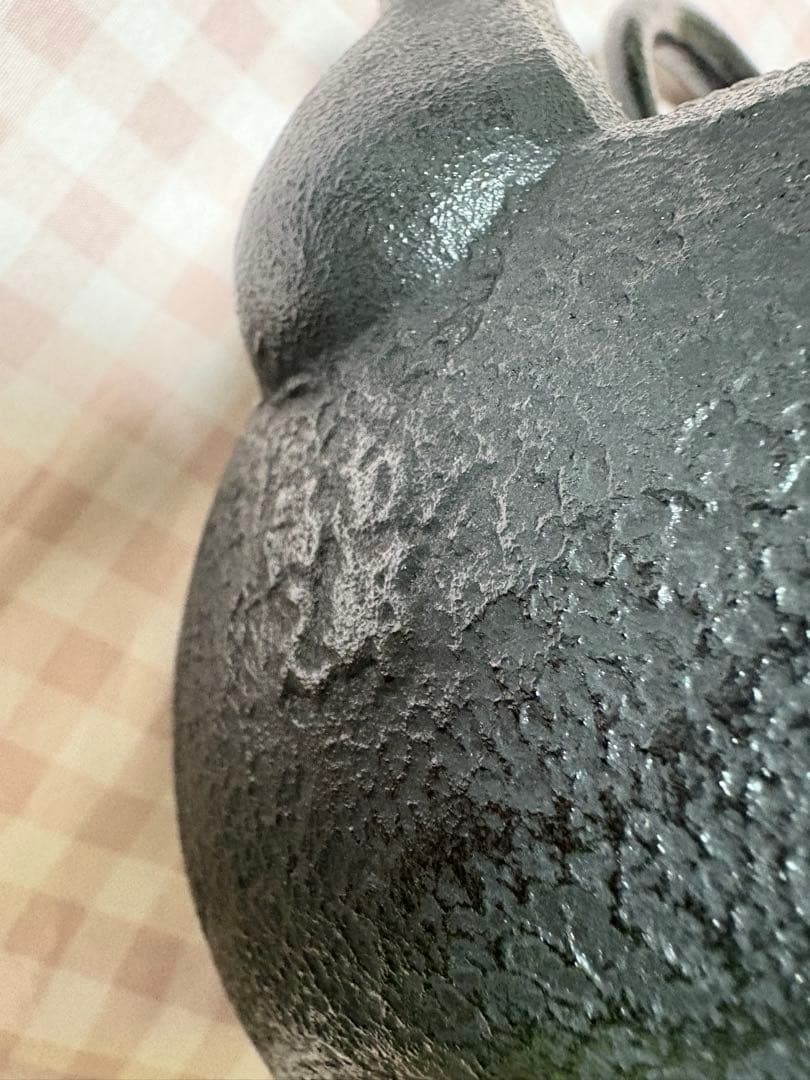 南部鉄器　黒　鉄瓶　日本製