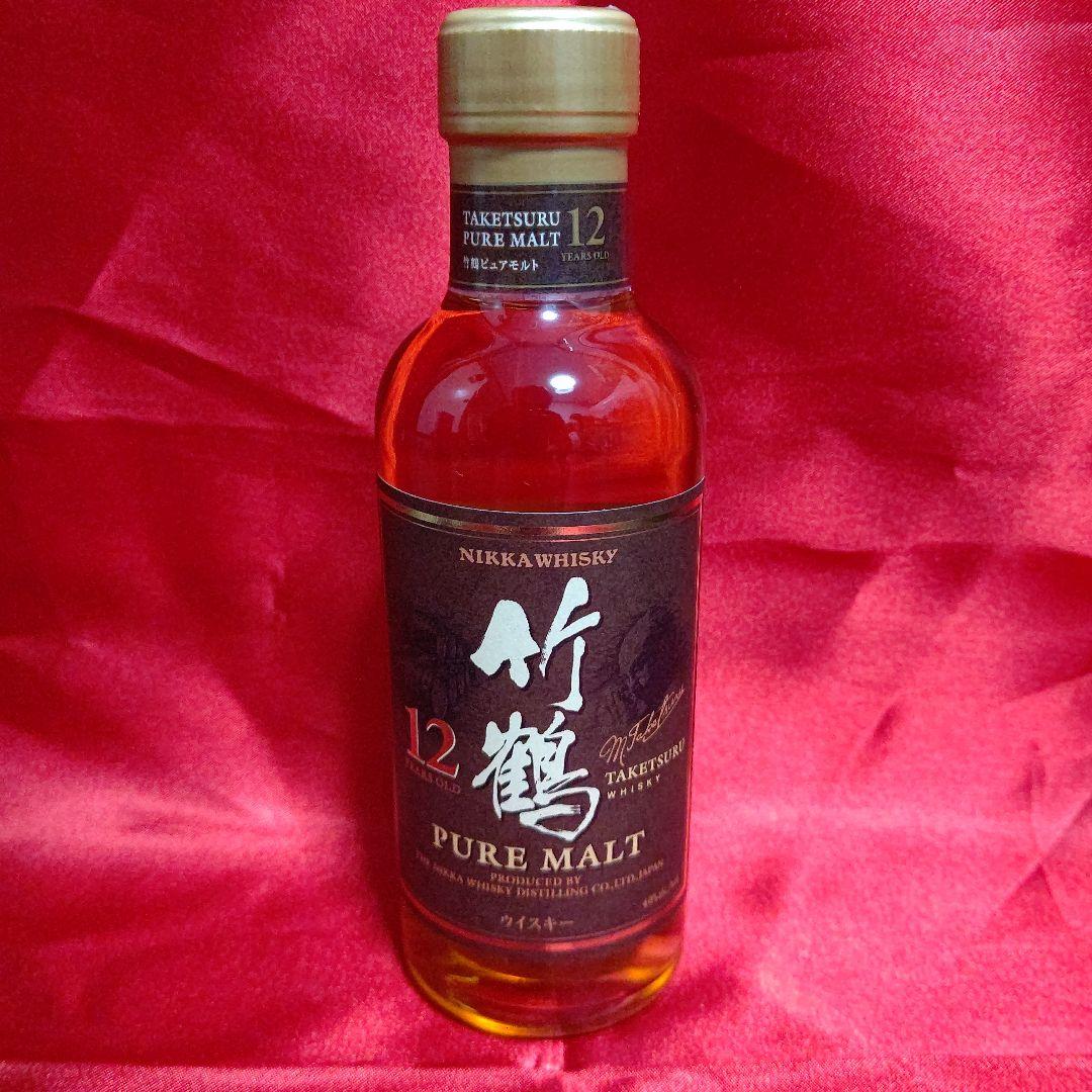 竹鶴 12年 PURE MALT 新品・未開栓 終売品 希少 レア 180ml