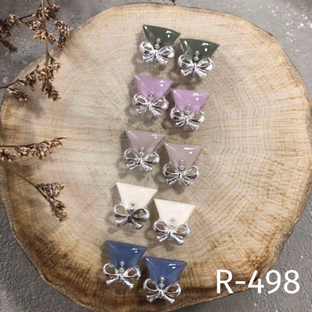 R-449 ✴︎レジン カボション✴︎ネコ型✴︎８カラー◡̈*❤︎