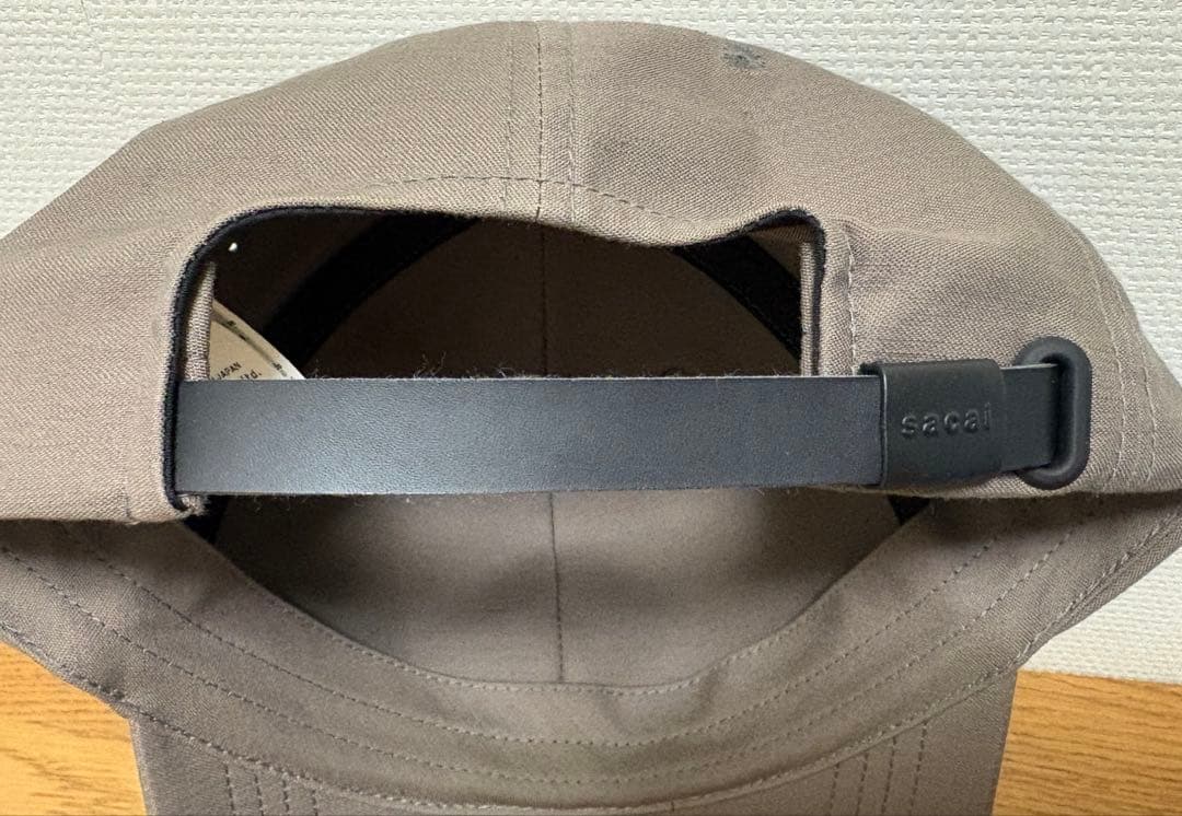 帽子 WTAPS sacai Cotton Back Satin Cap BEIGE
