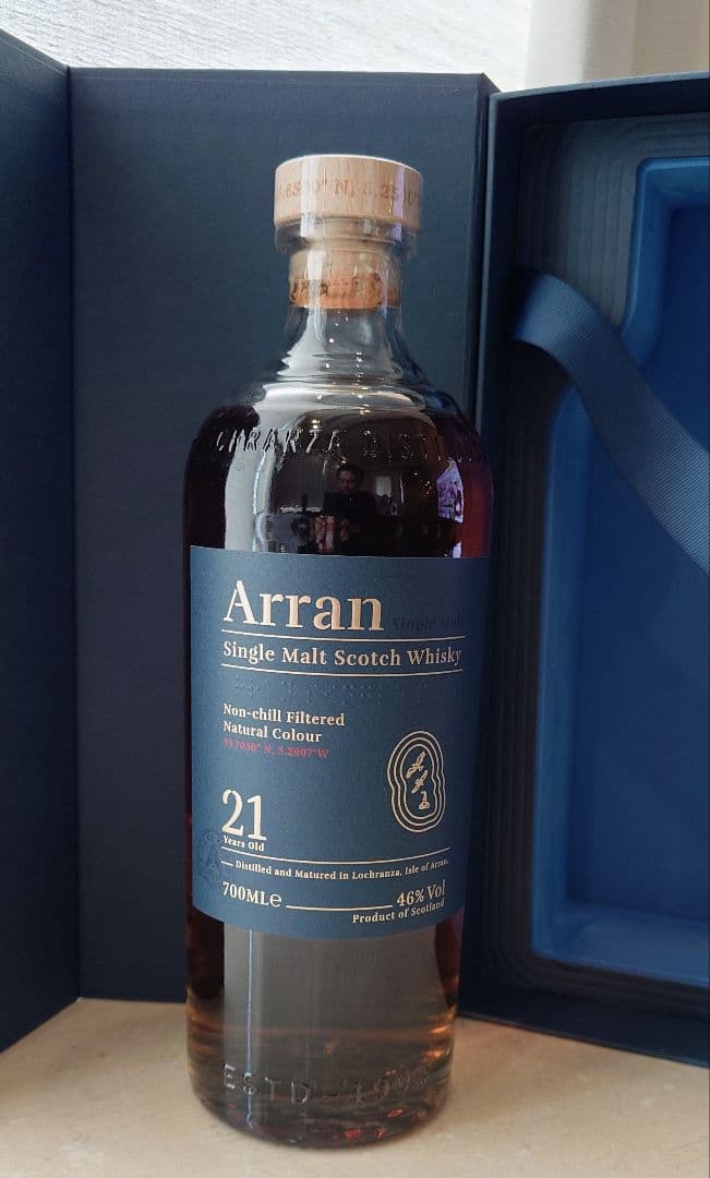 Arran アラン21年 シングルモルトスコッチウイスキー 700ml