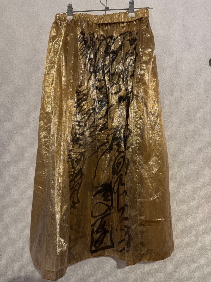 JUNYAWATANABE ジュンヤワタナベ　メタリックスカート