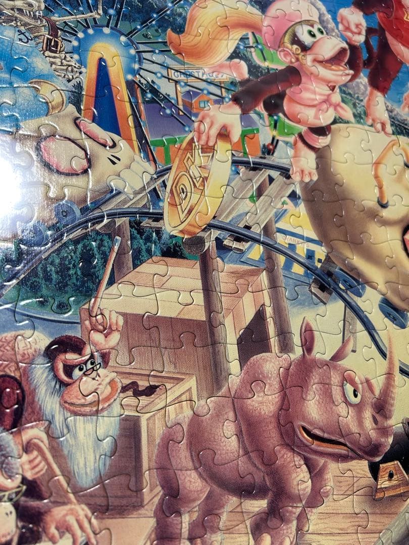 任天堂ドンキーコング ジグソーパズル フレーム付き