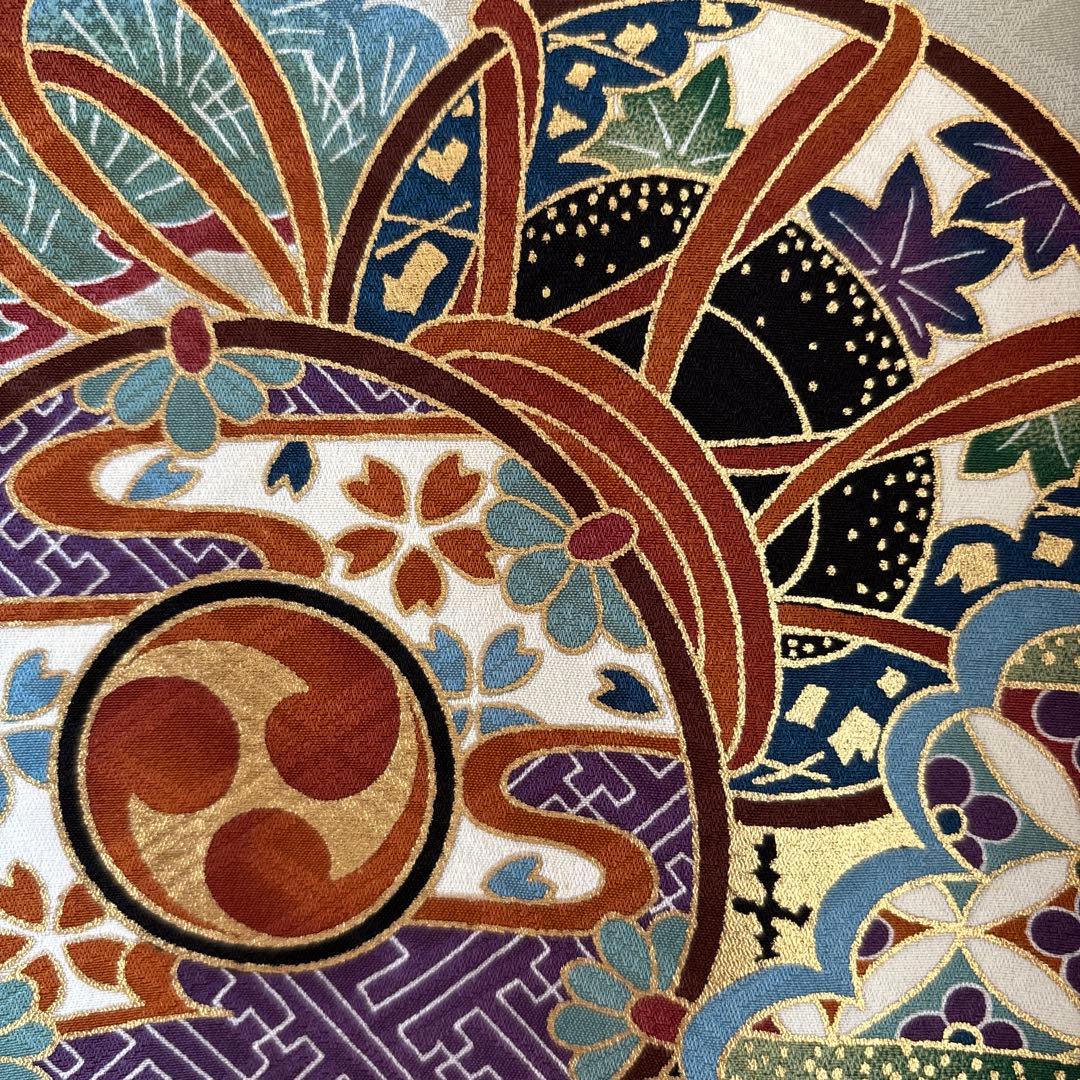 No.3 正絹　男の子お祝い着　のしめ　七五三