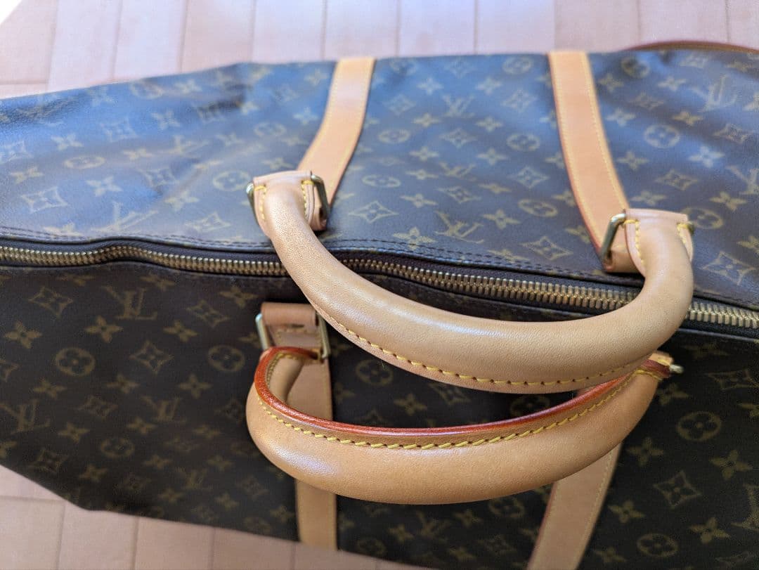 正規品 ルイ・ヴィトン ボストンバッグ ショルダー付 キーポル60