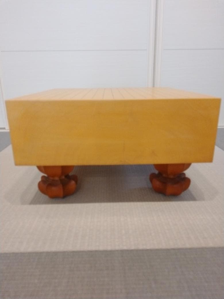 本榧足付碁盤 碁石 碁笥箱 碁盤用桐箱（値下げしました）