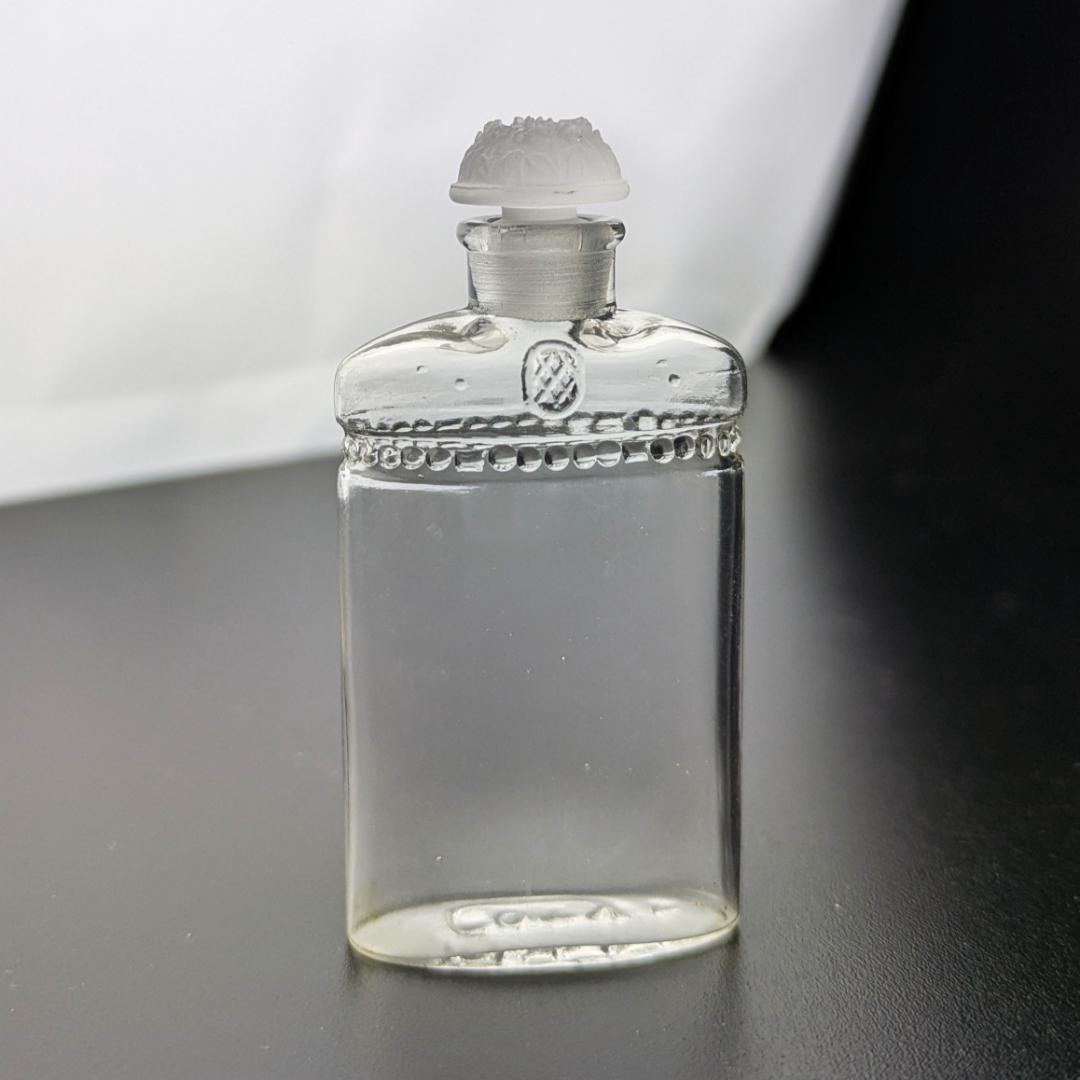 希少★仏COTY アールデコ期 携帯用香水瓶 メタルケース ラリック 1920s