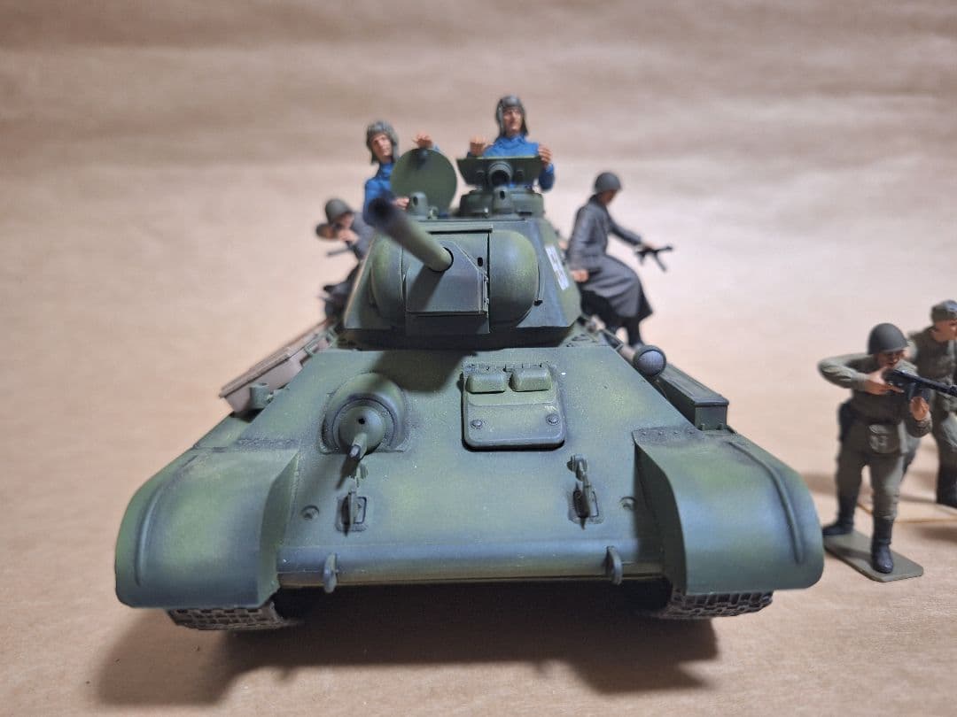 ソビエト T34/76戦車1943年型 自走砲 SU-76M 1/35