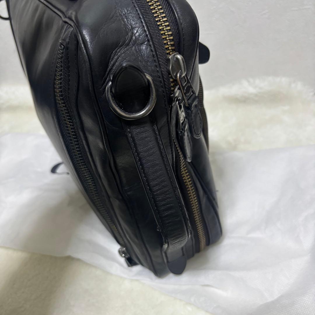 【希少】coach グラハム　ビジネスバッグ　3way リュック　オールレザー