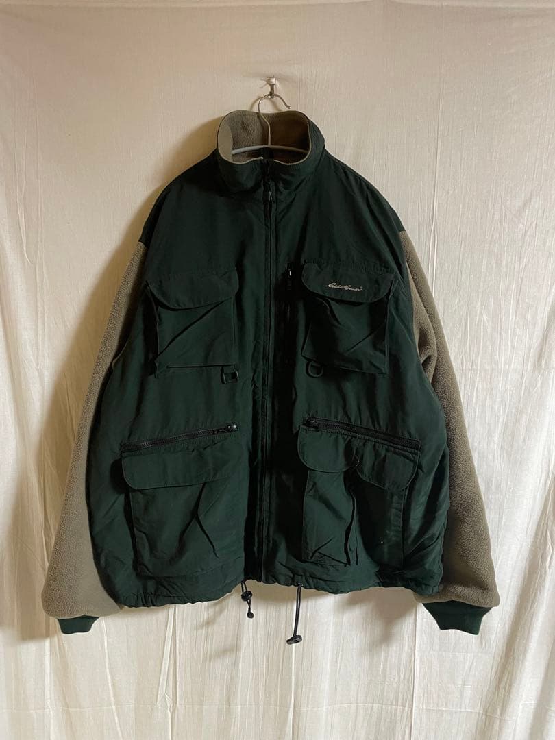 EDDIE BAUER SPORT SHOP フィッシングフリースジャケット
