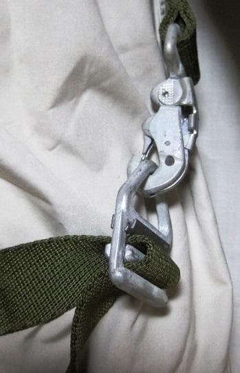 実物未使用９０年台ＮＡＶＥ・ＳＥＡＬｓ使用ＳＰＡ／Ｅハーネス（元箱カラビナ付）