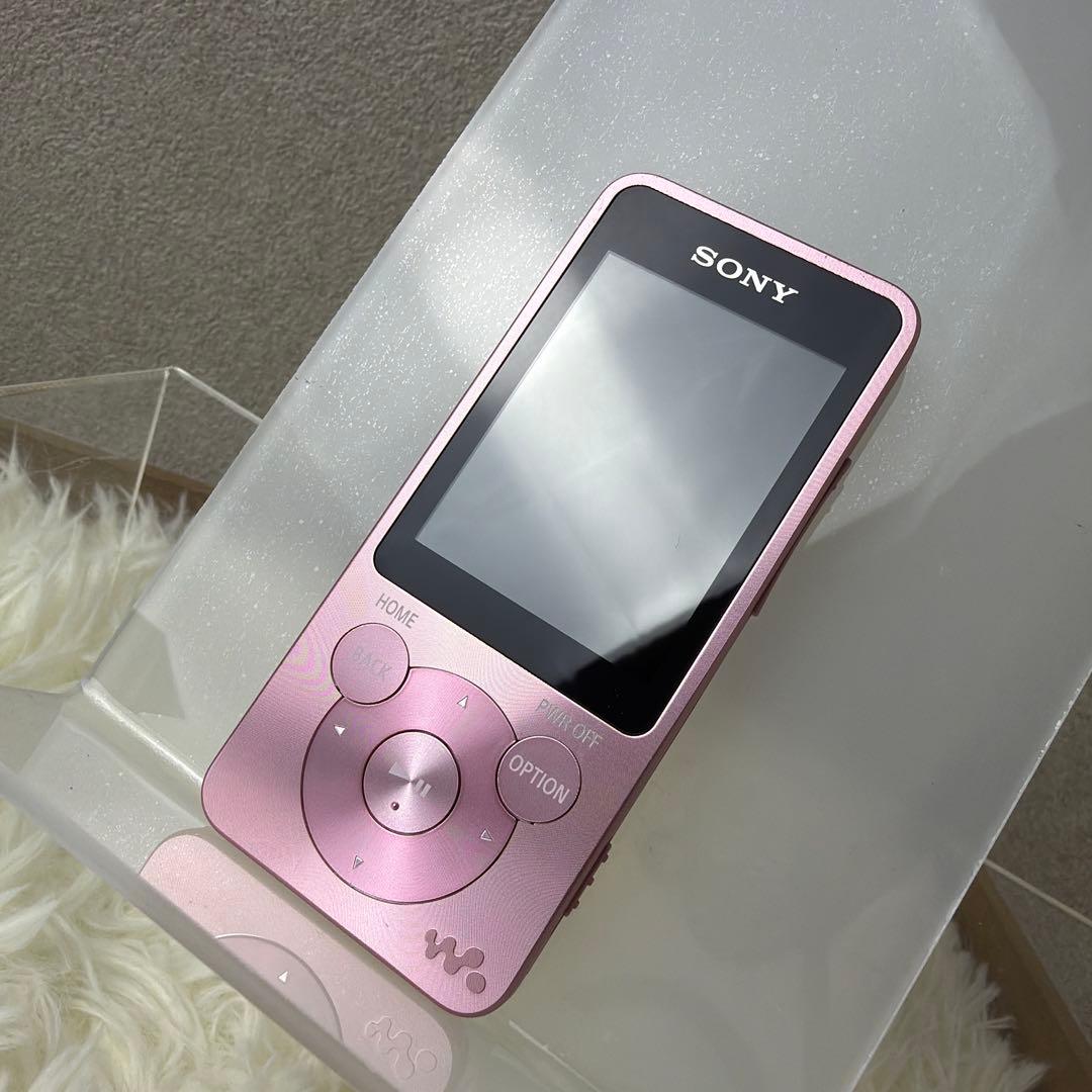 【ほぼ未使用】SONY NW-S14Kデジタルオーディオプレーヤー ライトピンク