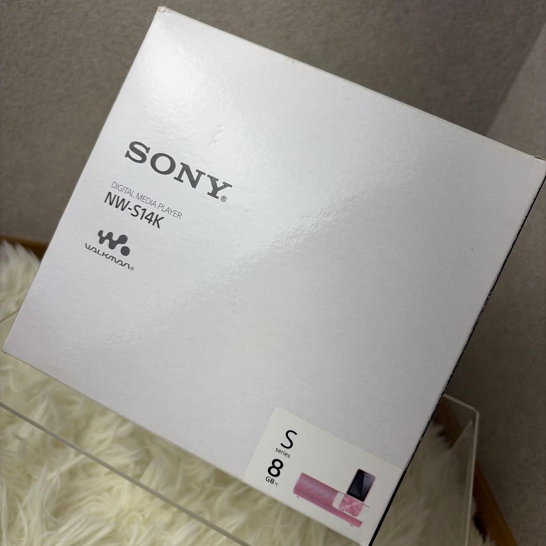 【ほぼ未使用】SONY NW-S14Kデジタルオーディオプレーヤー ライトピンク