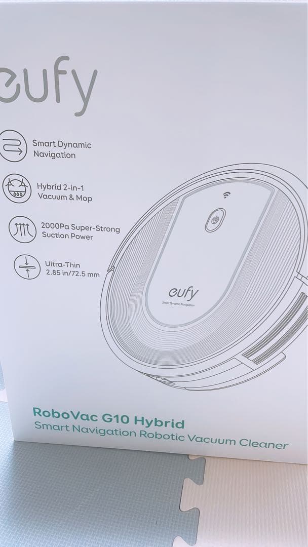 eufy RoboVac G10 Hybrid ロボット掃除機