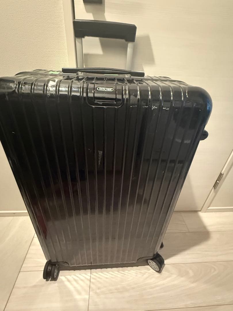 RIMOWA ESSENTIAL チェックインL 85Lブラック キャリーケース