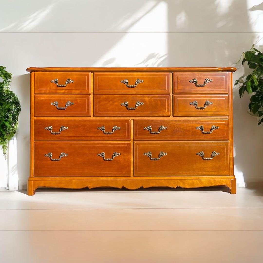 大塚家具 キャビネット サイドボード アンティーク タンス チェスト