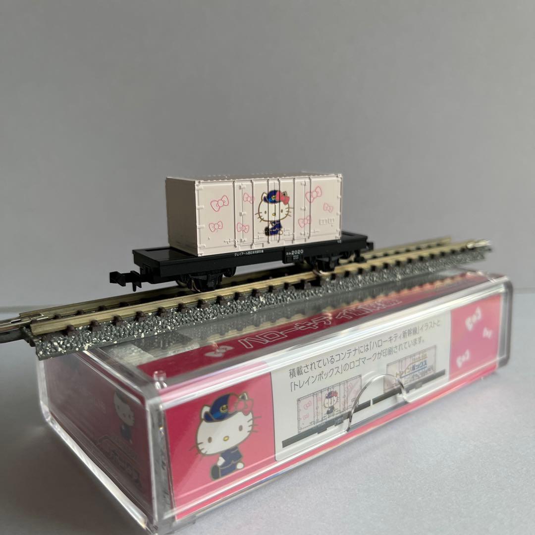 ハローキティーオリジナルデザイン貨車・コム1形2セット