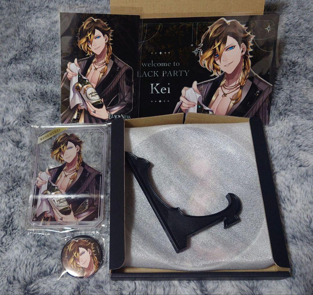 ブラスタ　ブラックスター　ラッフル　ケイ　アクスタ　プレート