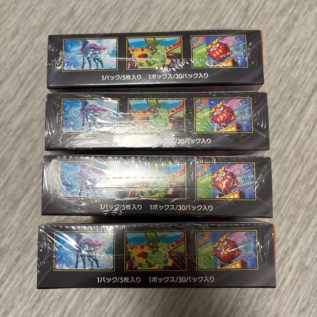 ポケカ　インフェルノX シュリンク付き4BOX