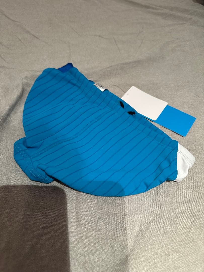 arena 競パン ターコイズブルー×ホワイト【希少】